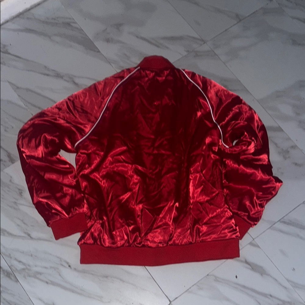 Delta Red Satin Jacket - Picture 2 of 2
